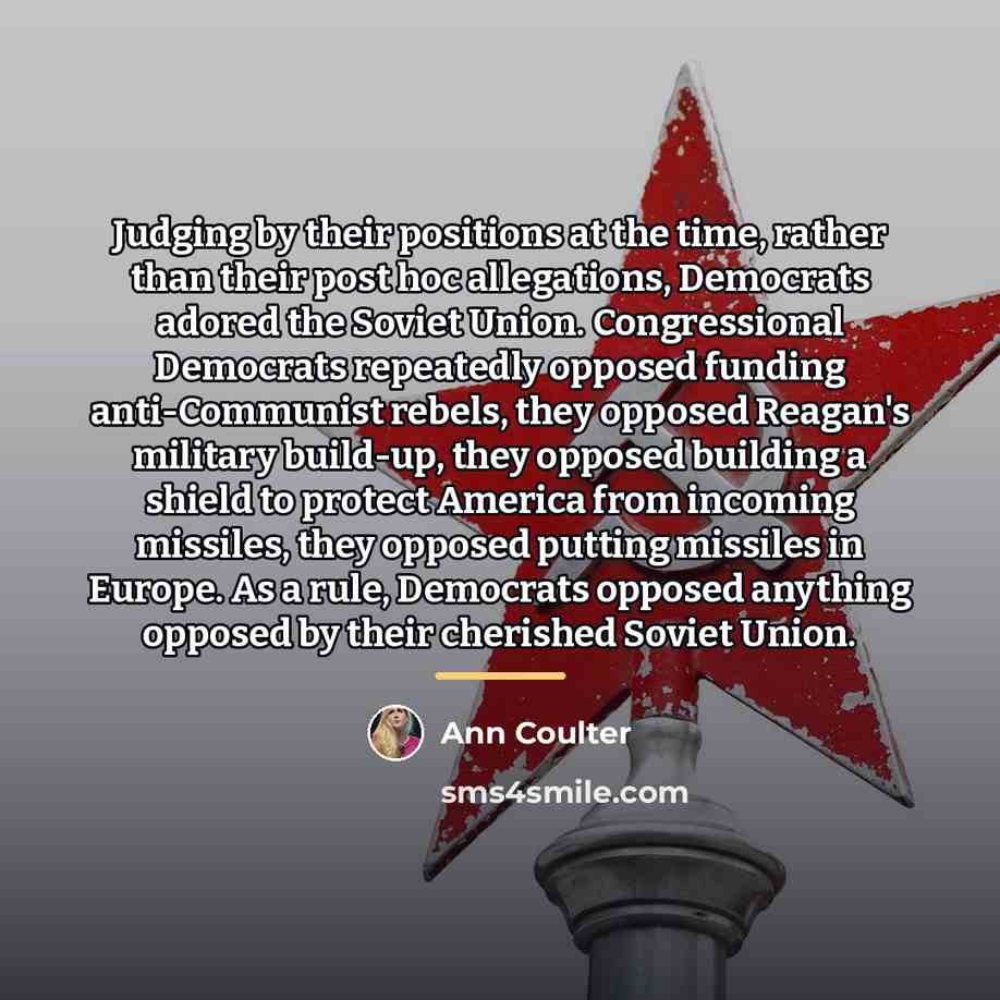 “Judging by their positions at the time, rather than their…” quote by Ann Coulter