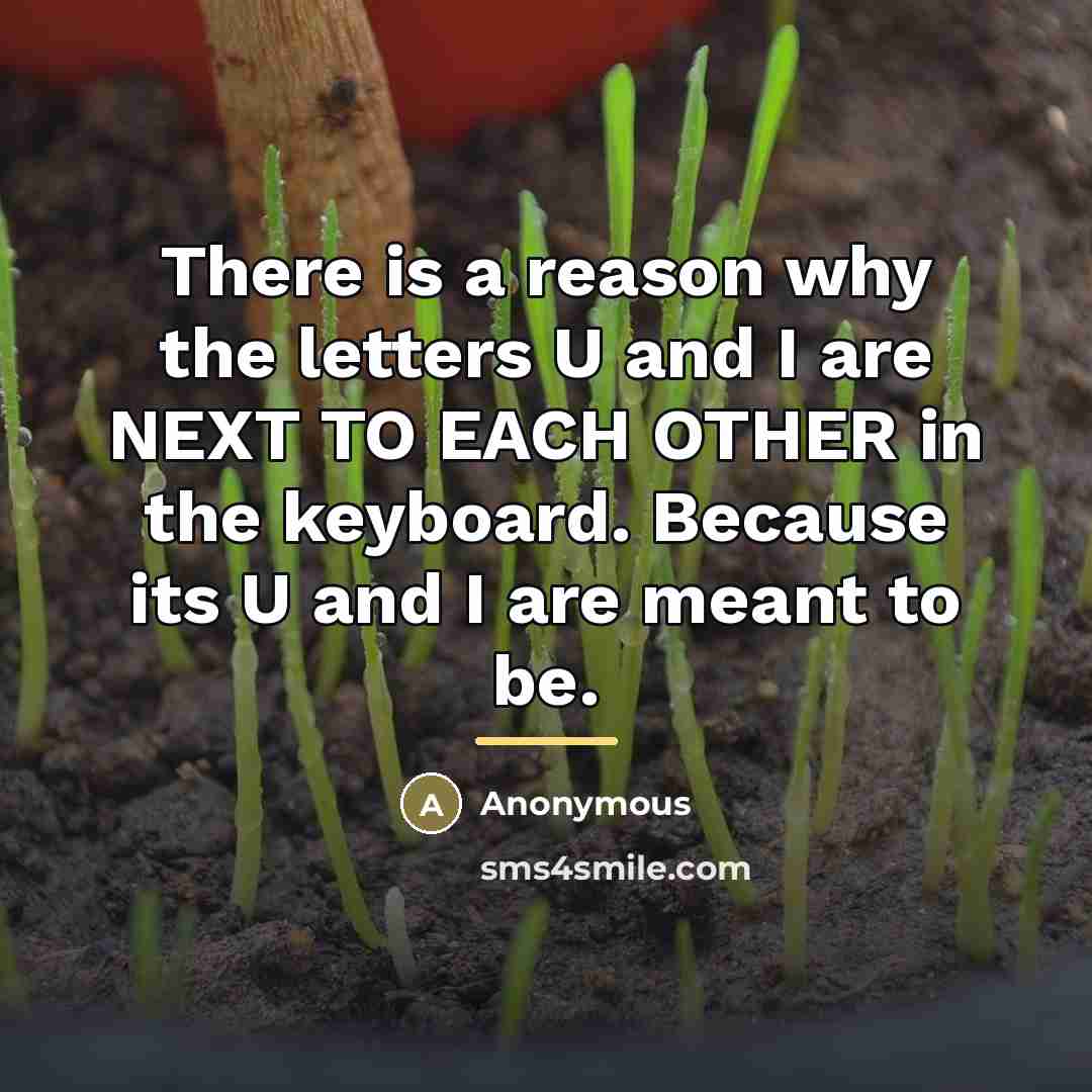 “There is a reason why the letters U and I…” quote by Anonymous