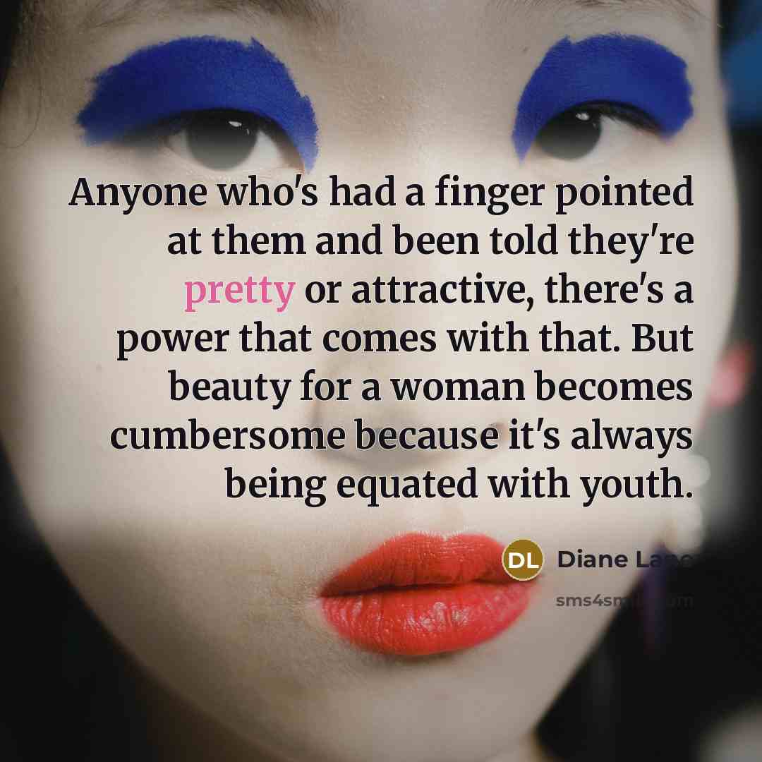 “Anyone who's had a finger pointed at them and been…” quote by Diane Lane