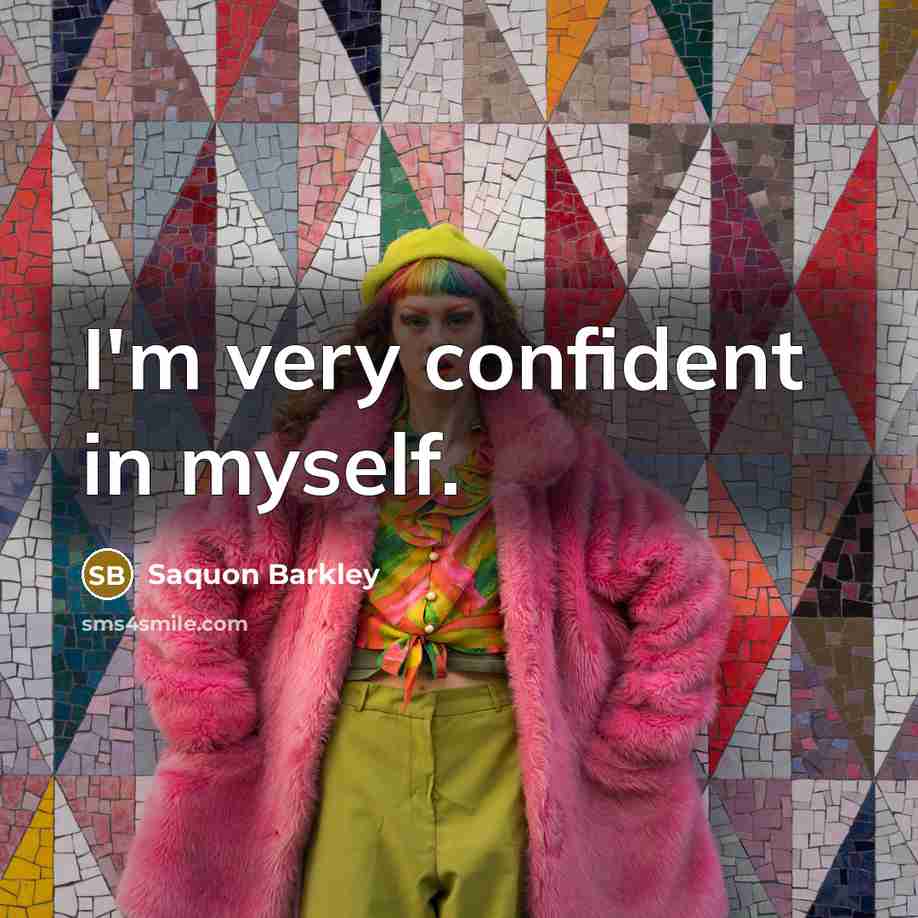 “I'm very confident in myself.…” quote by Saquon Barkley
