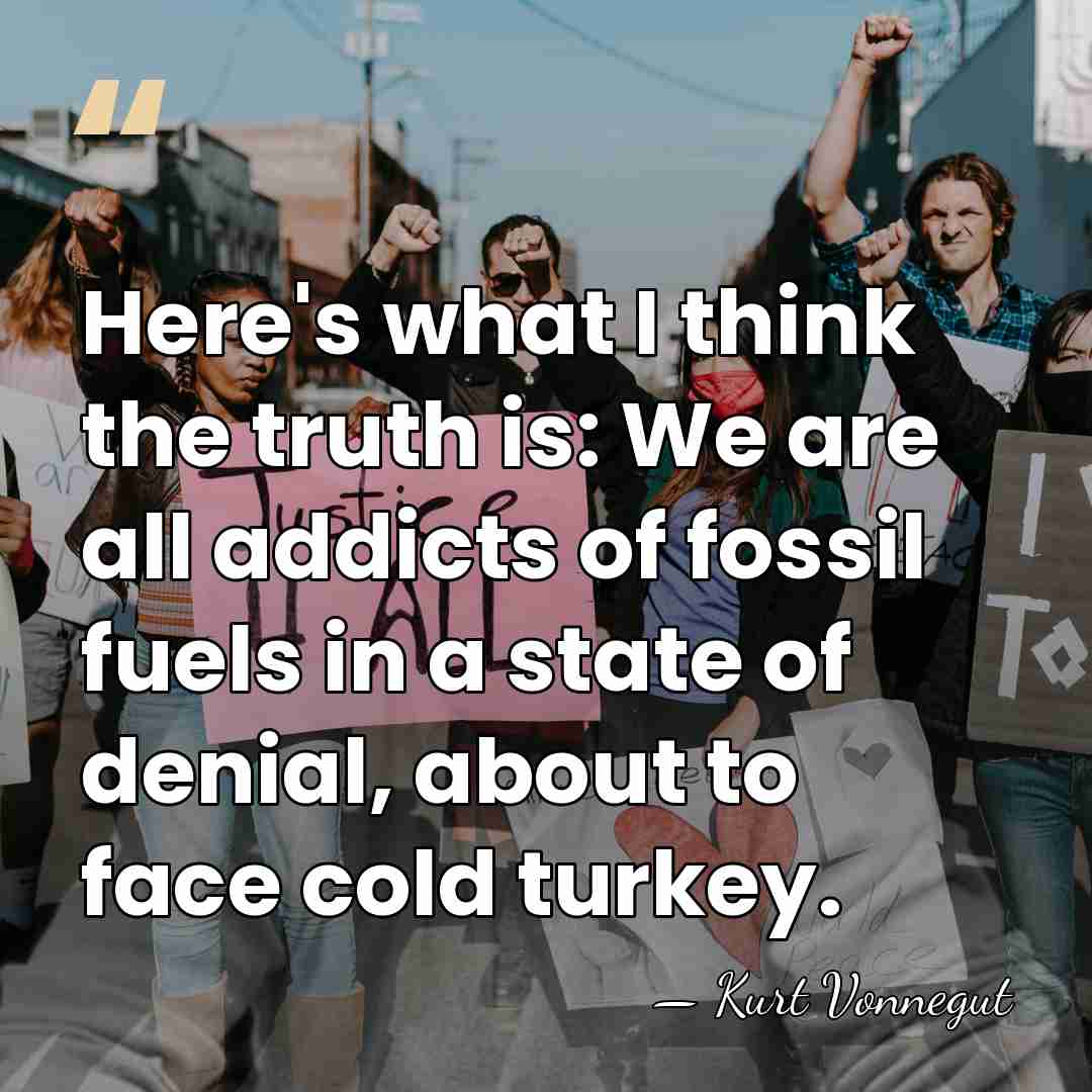 Here's what I think the truth is: We are all addicts of&hellip; - Kurt Vonnegut