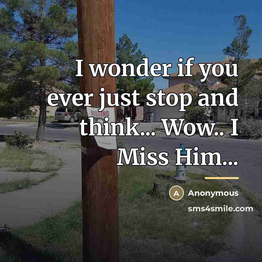“I wonder if you ever just stop and think... Wow..…” quote by Anonymous