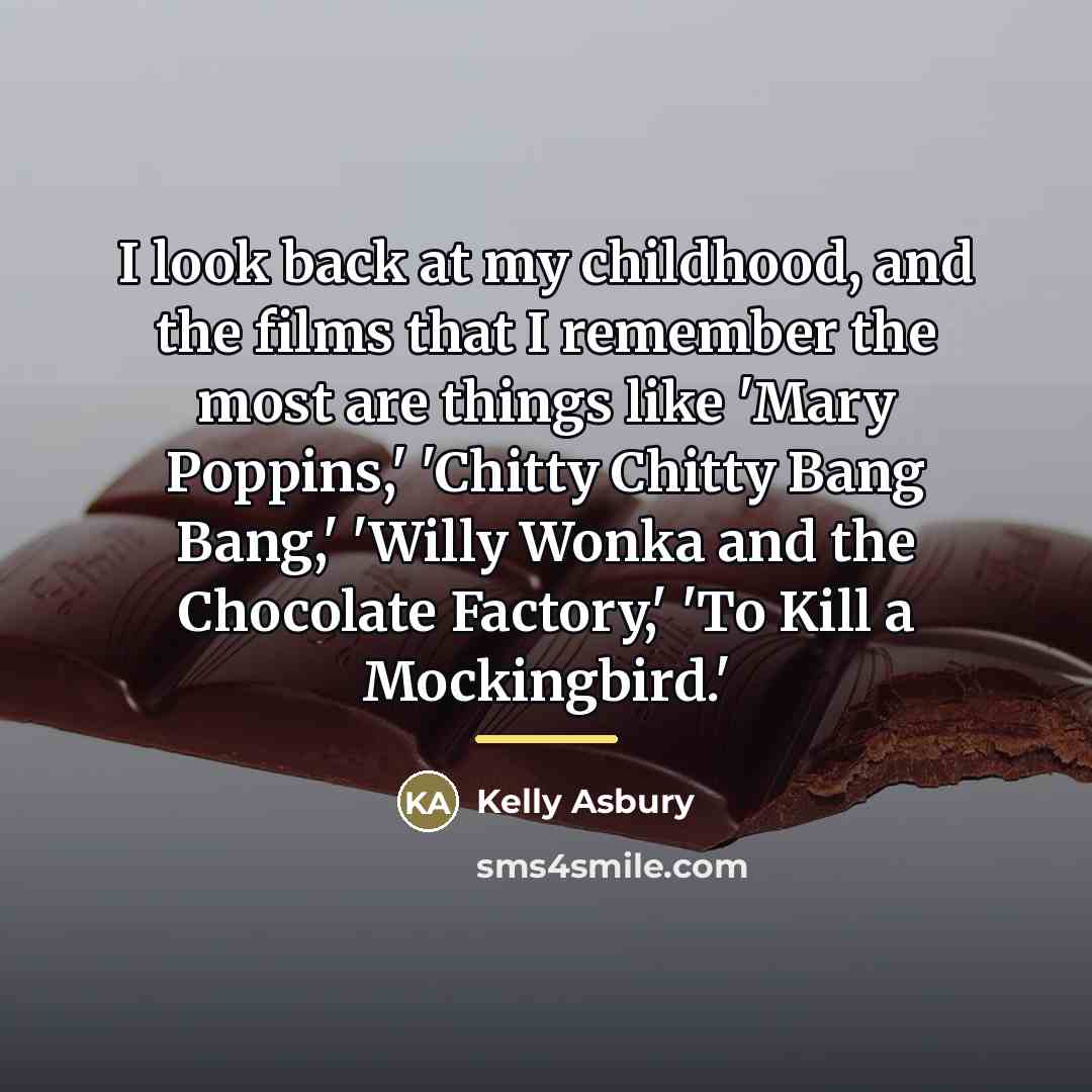 “I look back at my childhood, and the films that…” quote by Kelly Asbury