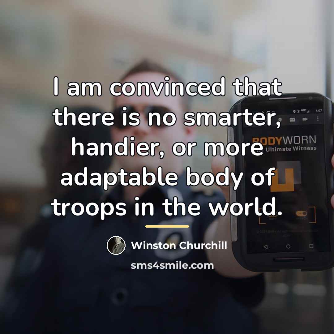 “I am convinced that there is no smarter, handier, or…” quote by Winston Churchill
