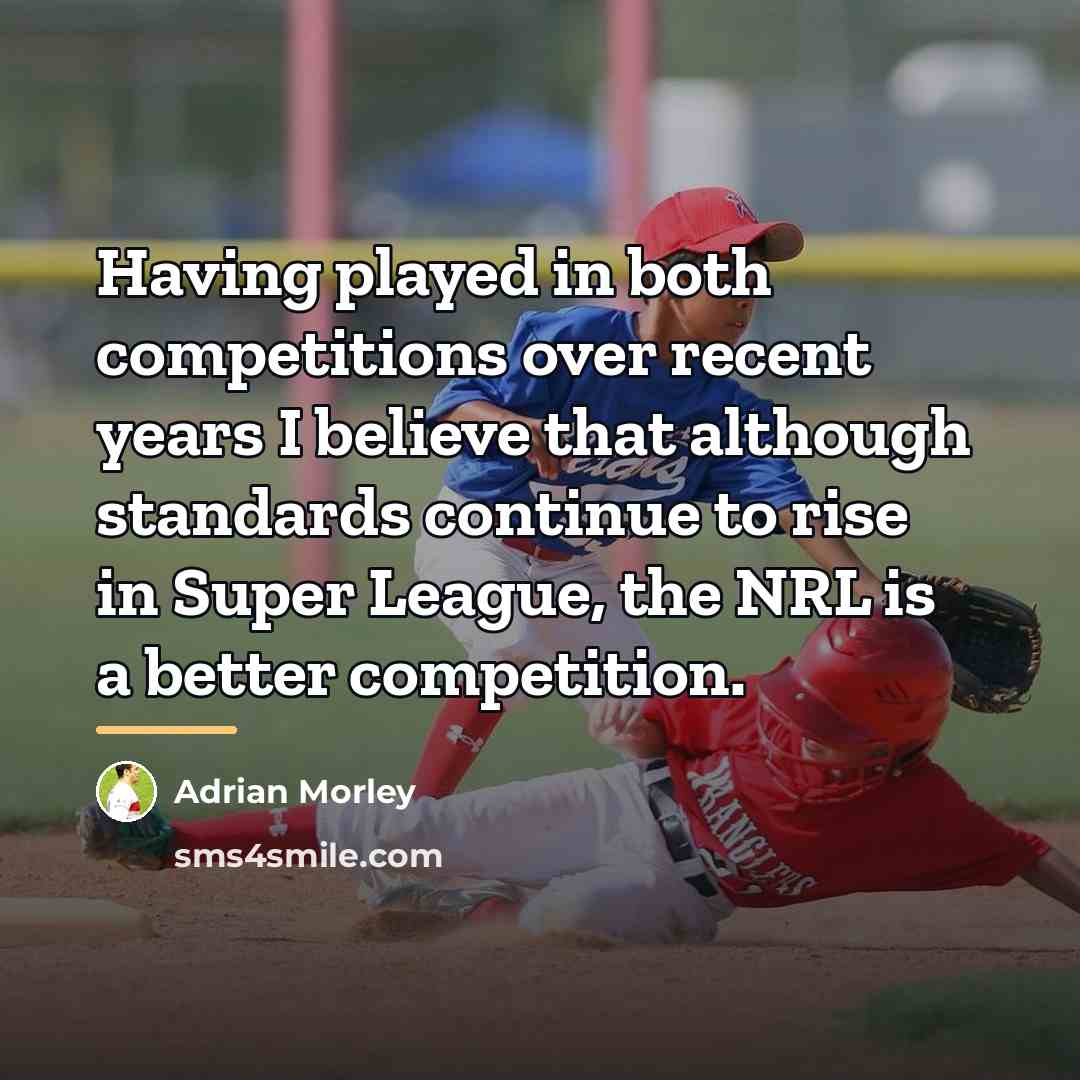“Having played in both competitions over recent years I believe…” quote by Adrian Morley