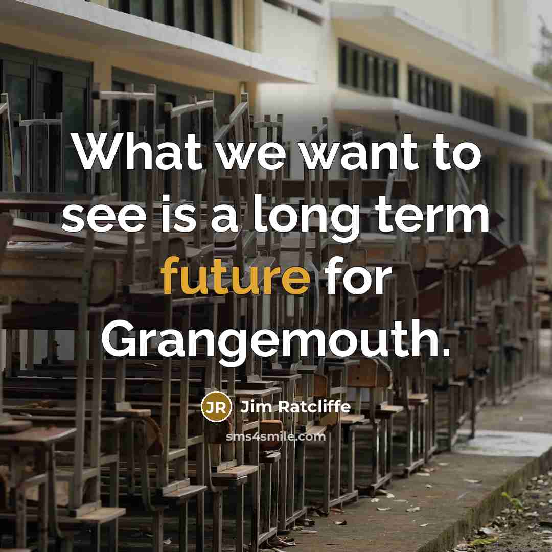 “What we want to see is a long term future…” quote by Jim Ratcliffe