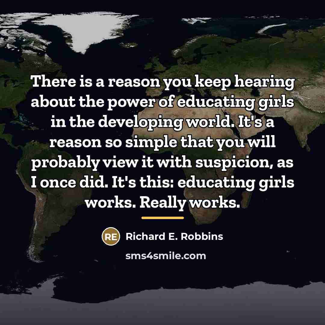 “There is a reason you keep hearing about the power…” quote by Richard E. Robbins