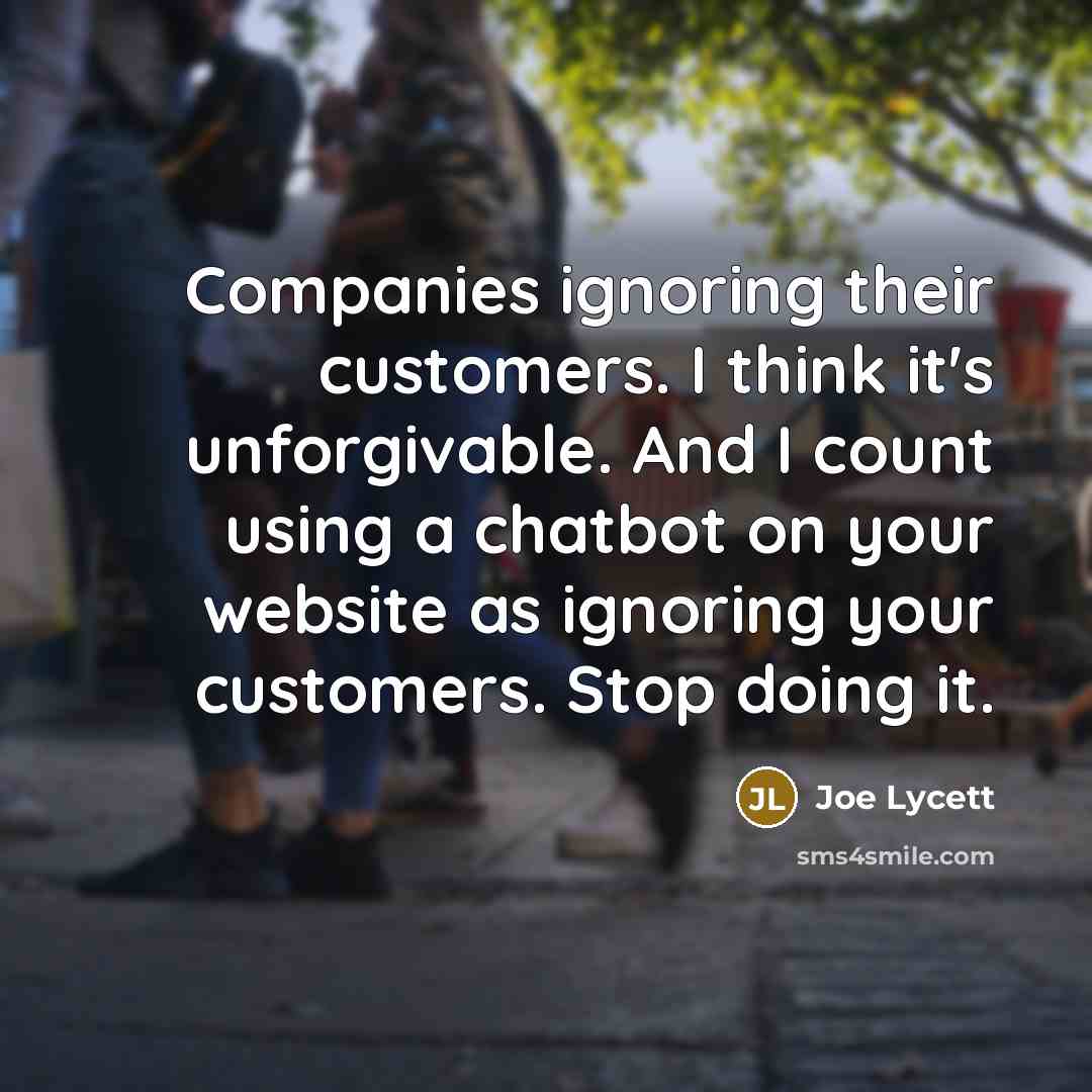 “Companies ignoring their customers. I think it's unforgivable. And I…” quote by Joe Lycett