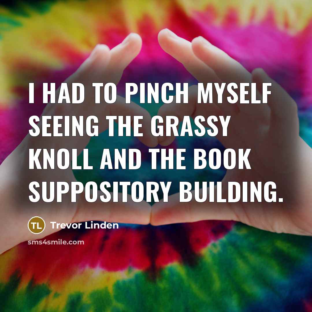 “I had to pinch myself seeing the grassy knoll and…” quote by Trevor Linden