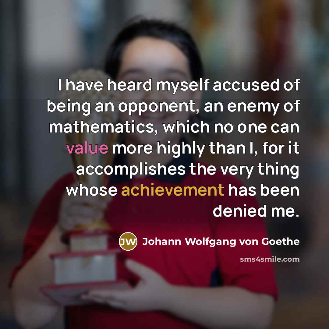 “I have heard myself accused of being an opponent, an…” quote by Johann Wolfgang von Goethe