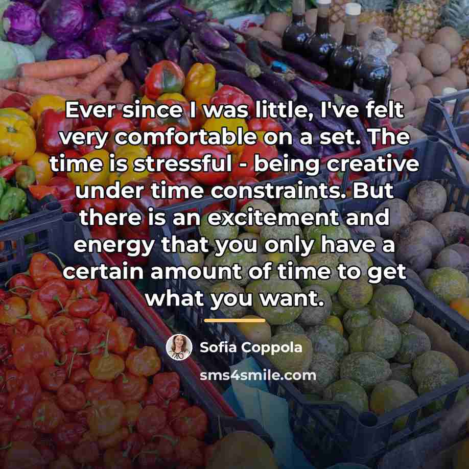 “Ever since I was little, I've felt very comfortable on…” quote by Sofia Coppola