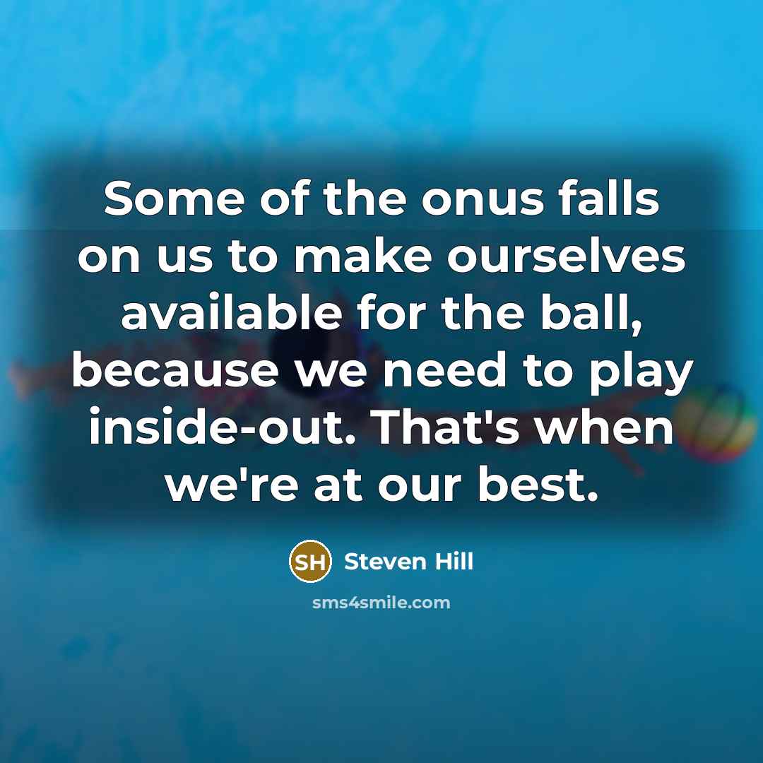 “Some of the onus falls on us to make ourselves…” quote by Steven Hill
