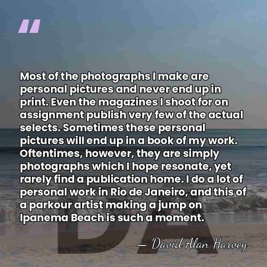 Most of the photographs I make are personal pictures and never end&hellip; - David Alan Harvey