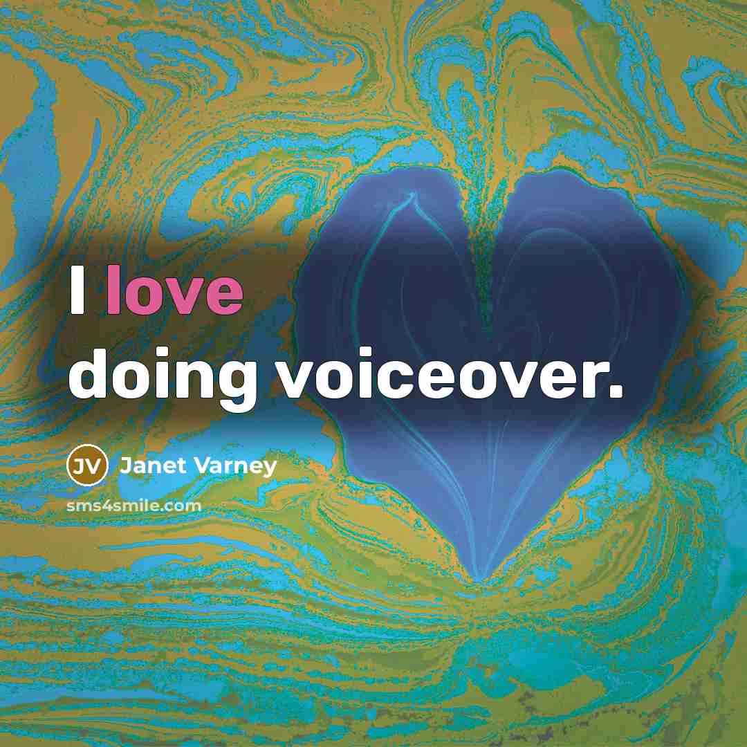 “I love doing voiceover.…” quote by Janet Varney