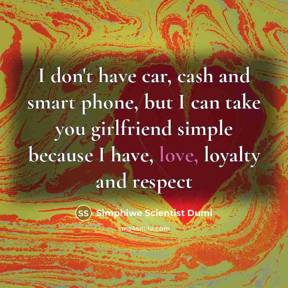 “I don't have car, cash and smart phone, but I…” quote by Simphiwe Scientist Dumi