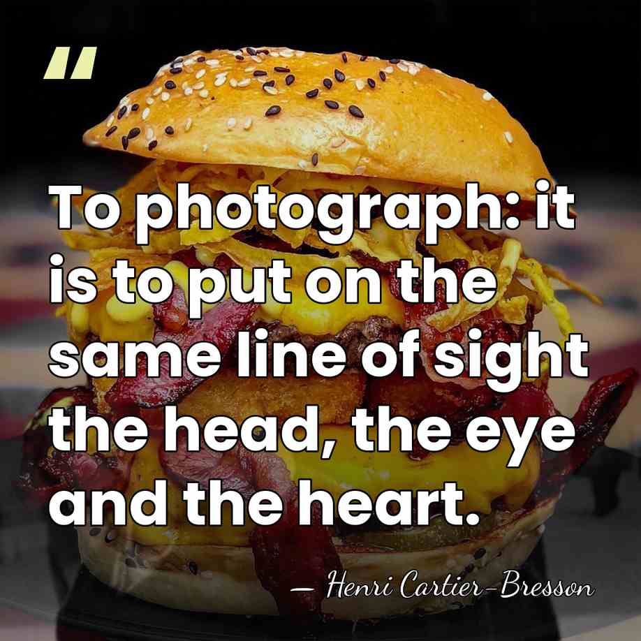 To photograph: it is to put on the same line of sight&hellip; - Henri Cartier-Bresson