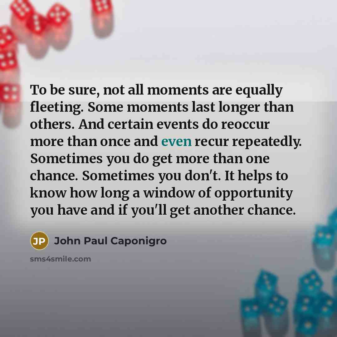 “To be sure, not all moments are equally fleeting. Some…” quote by John Paul Caponigro