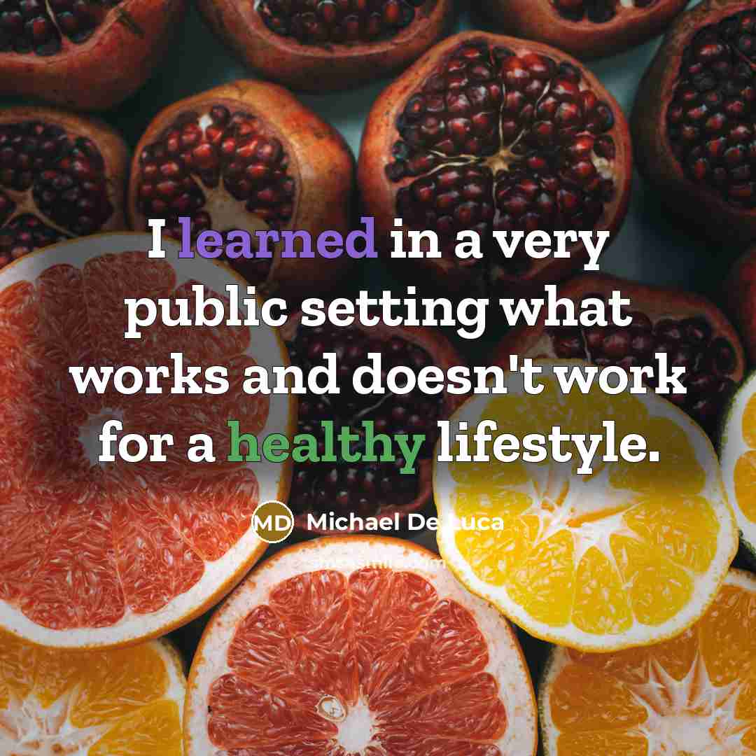 “I learned in a very public setting what works and…” quote by Michael De Luca