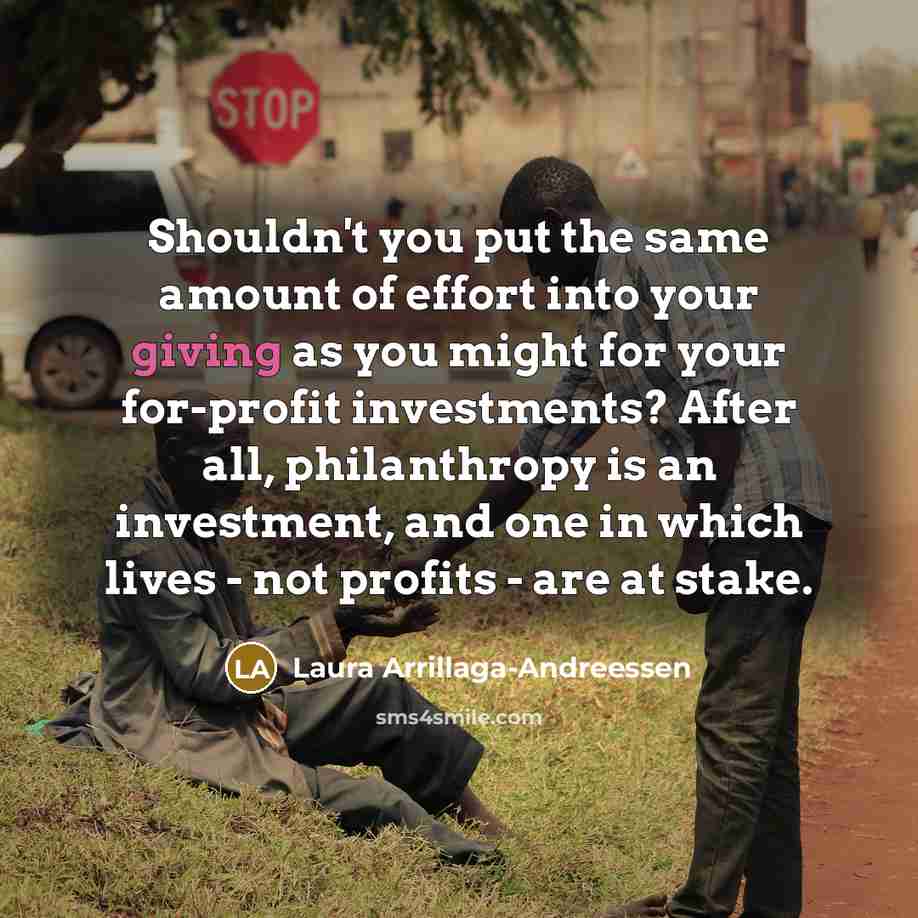 “Shouldn't you put the same amount of effort into your…” quote by Laura Arrillaga-Andreessen