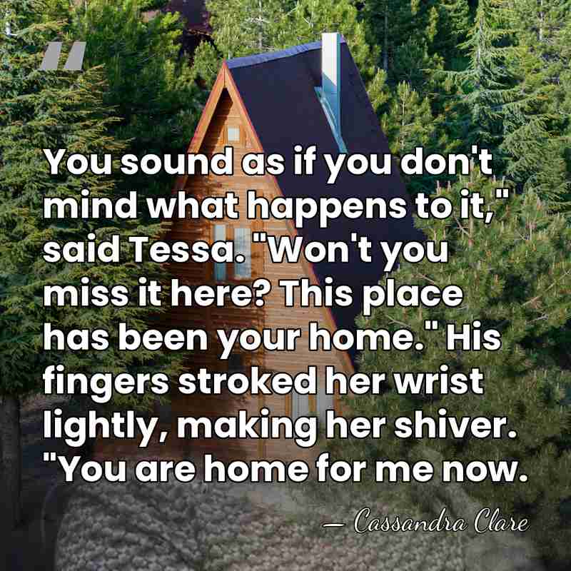 You sound as if you don't mind what happens to it," said&hellip; - Cassandra Clare