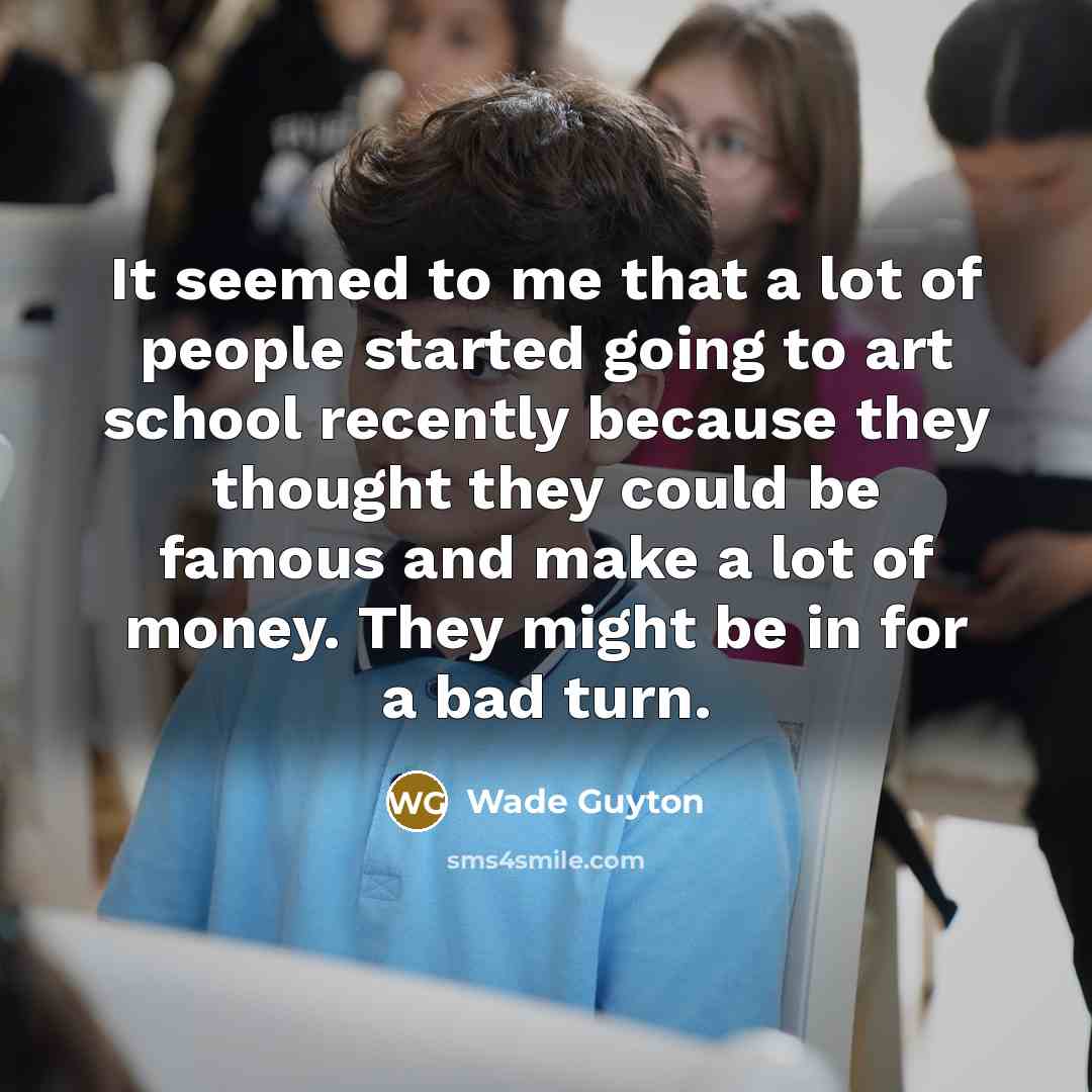 “It seemed to me that a lot of people started…” quote by Wade Guyton