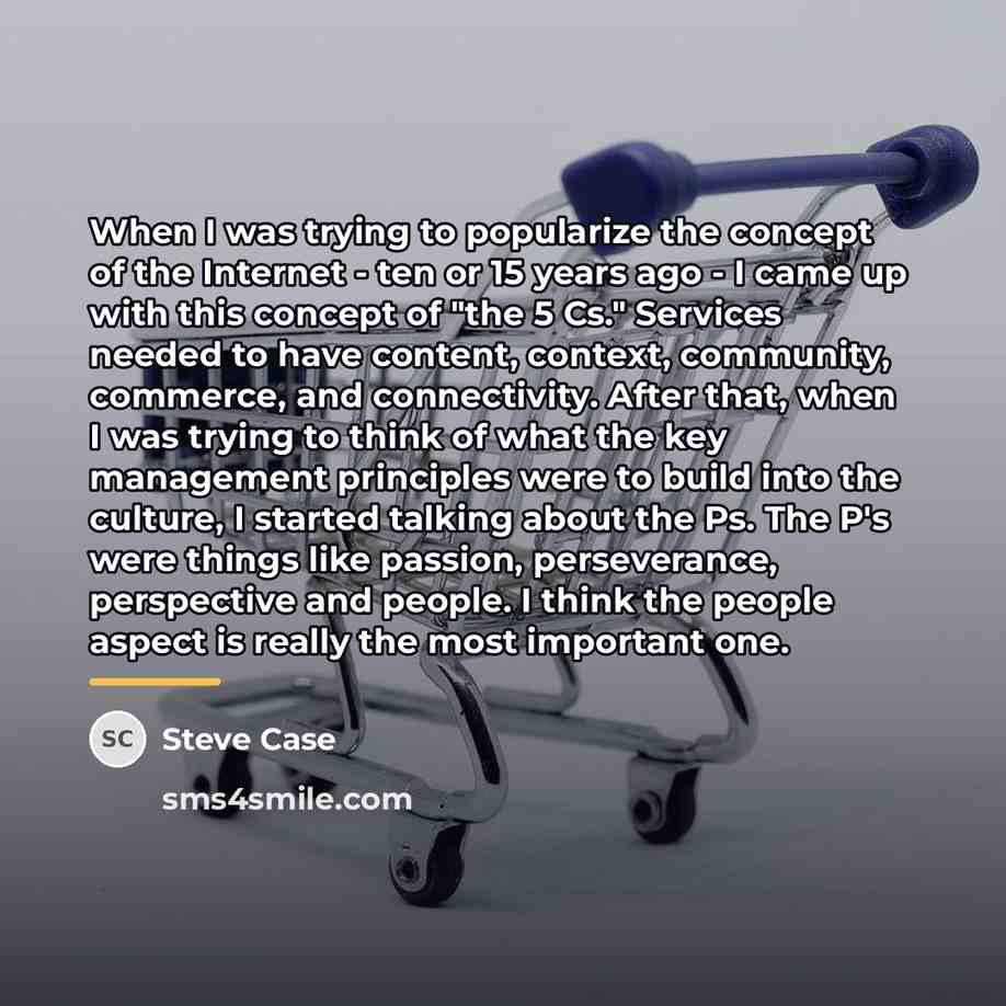 “When I was trying to popularize the concept of the…” quote by Steve Case