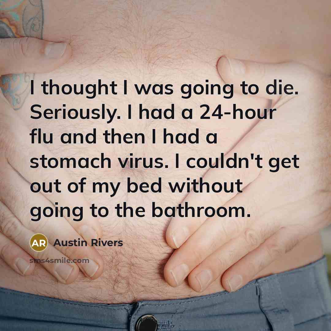 “I thought I was going to die. Seriously. I had…” quote by Austin Rivers