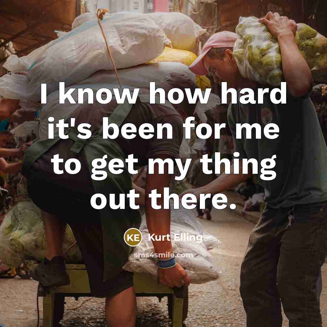 “I know how hard it's been for me to get…” quote by Kurt Elling