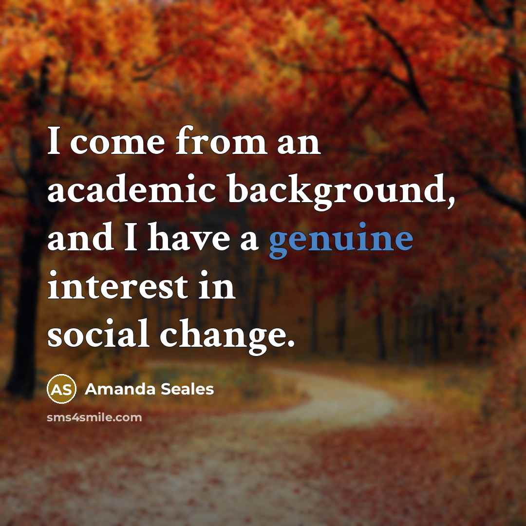 “I come from an academic background, and I have a…” quote by Amanda Seales