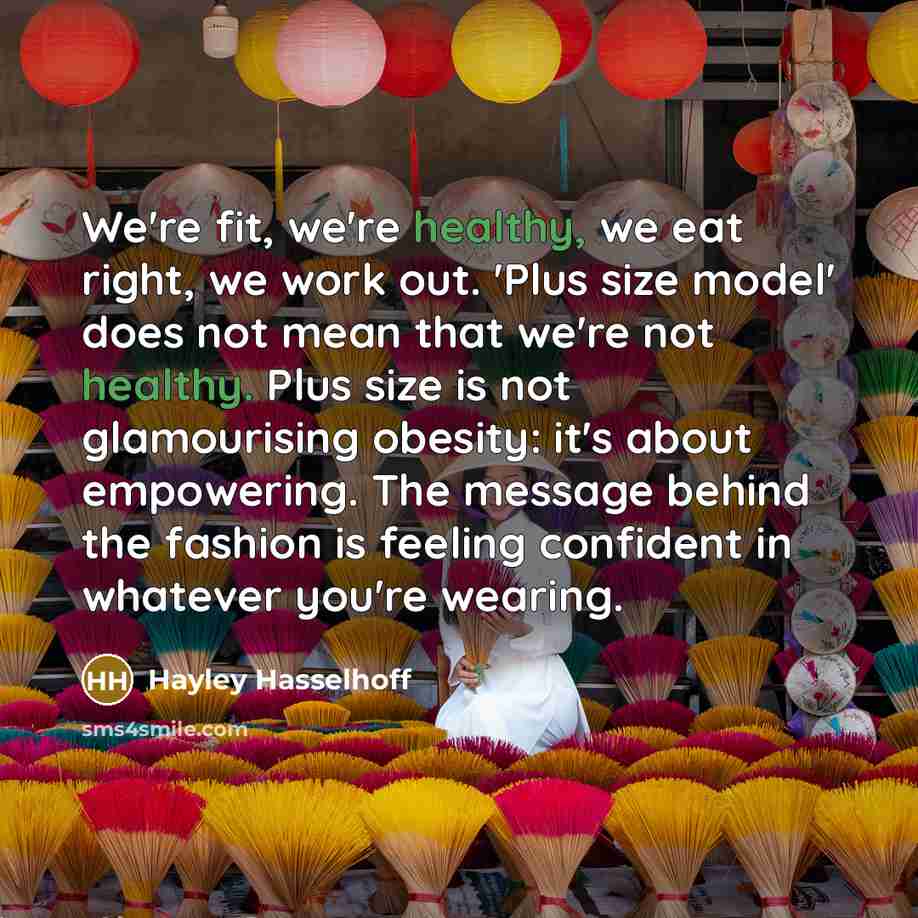 “We're fit, we're healthy, we eat right, we work out.…” quote by Hayley Hasselhoff