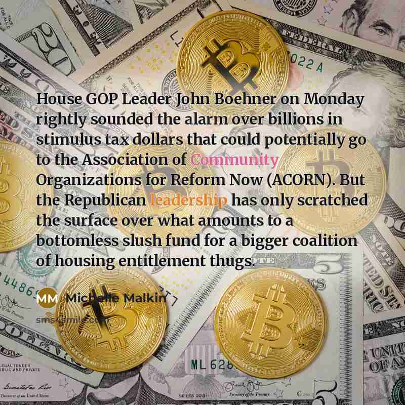 “House GOP Leader John Boehner on Monday rightly sounded the…” quote by Michelle Malkin