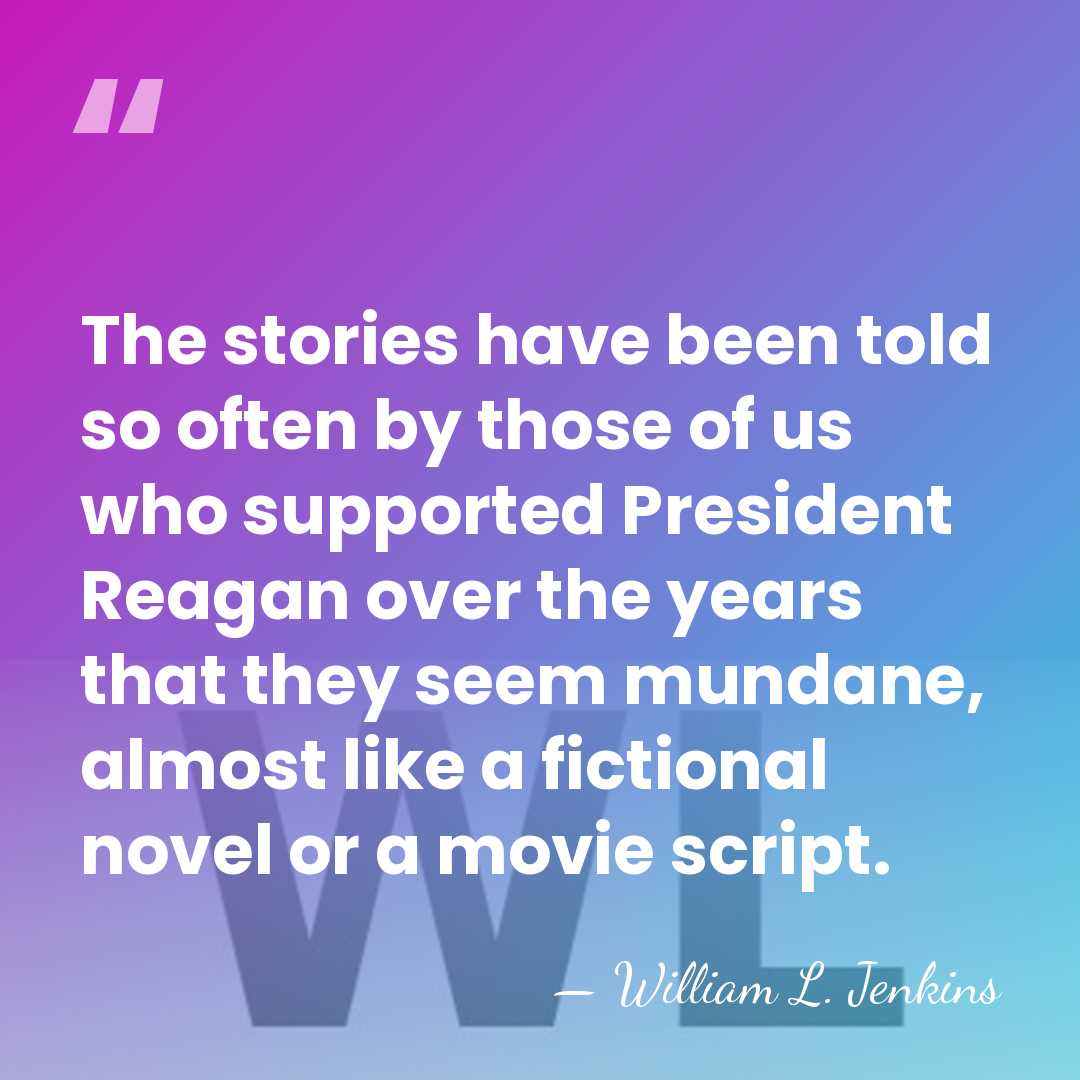 The stories have been told so often by those of us who&hellip; - William L. Jenkins