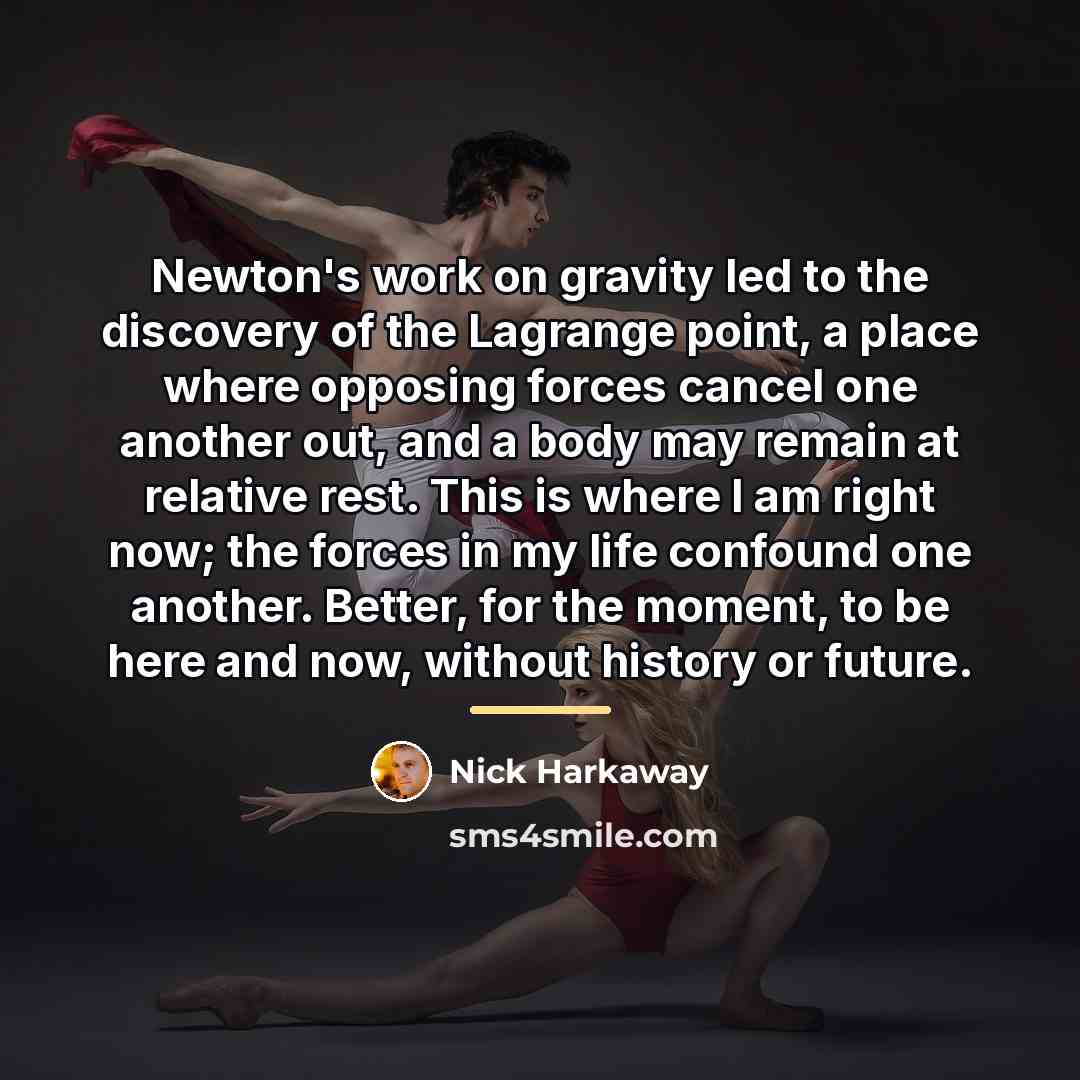 “Newton's work on gravity led to the discovery of the…” quote by Nick Harkaway