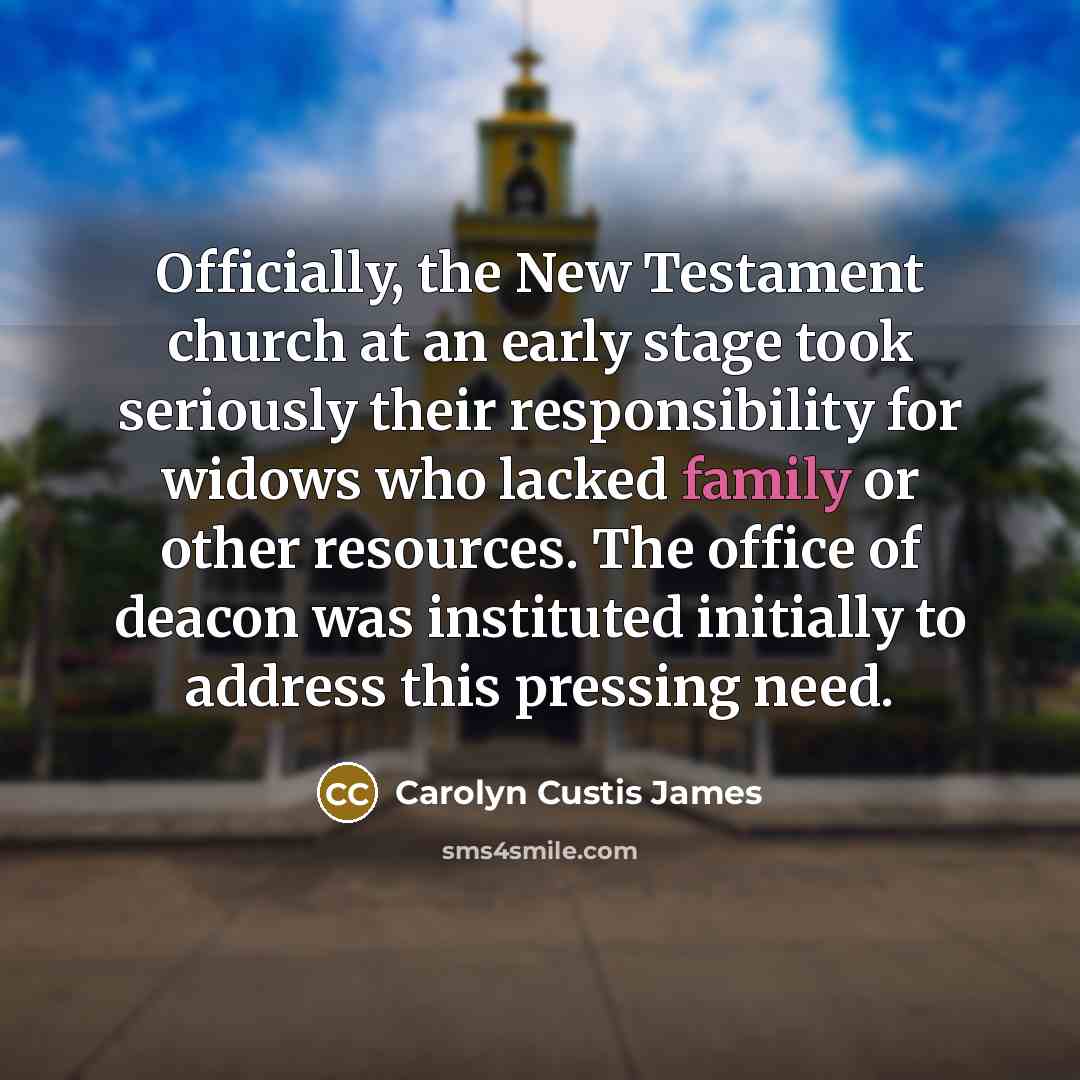 “Officially, the New Testament church at an early stage took…” quote by Carolyn Custis James