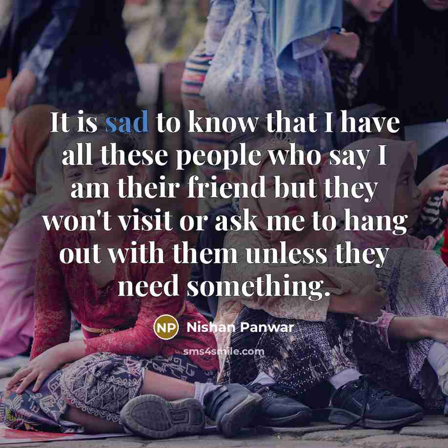 “It is sad to know that I have all these…” quote by Nishan Panwar