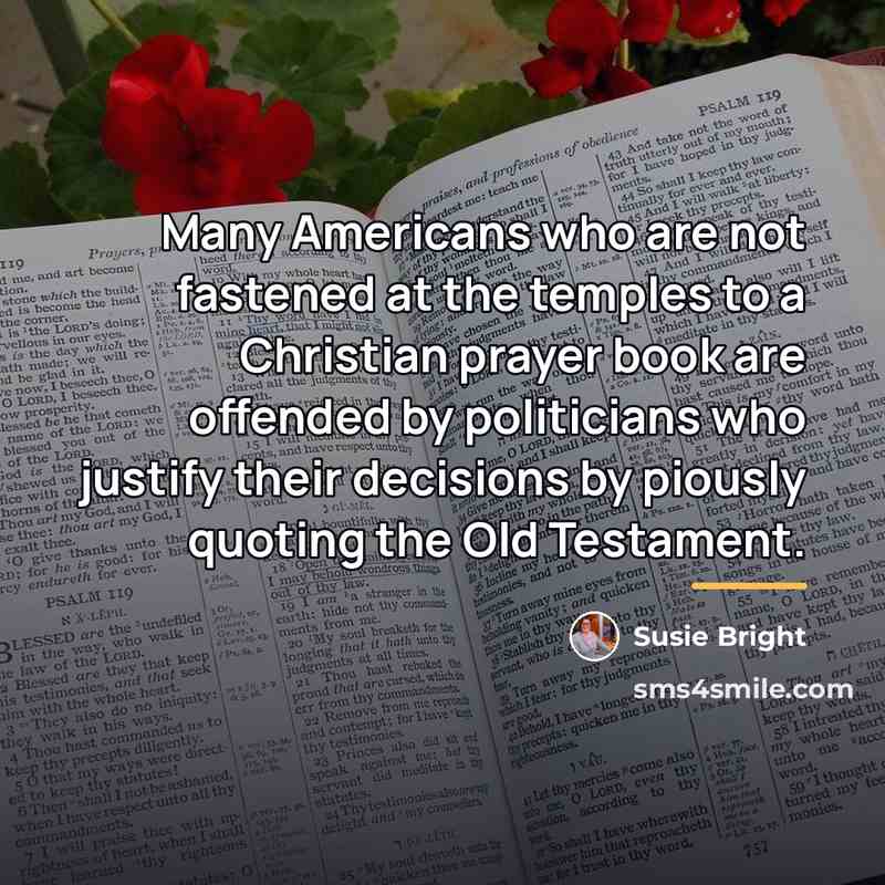 “Many Americans who are not fastened at the temples to…” quote by Susie Bright