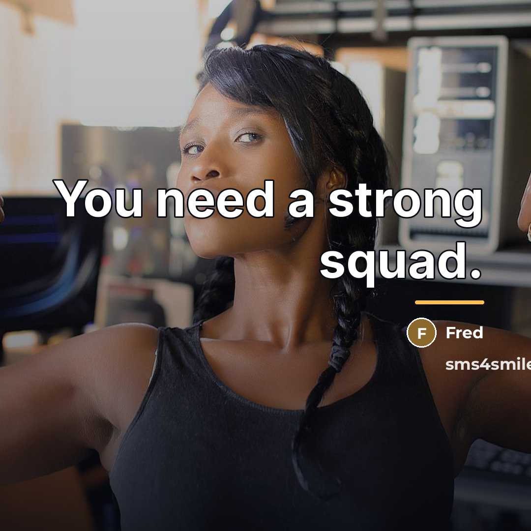 “You need a strong squad.…” quote by Fred