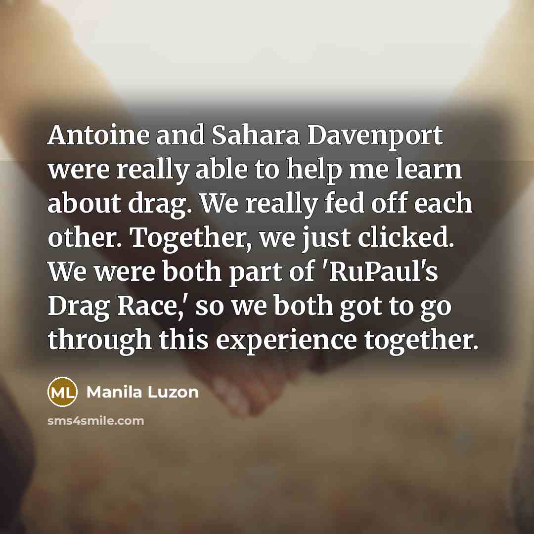 “Antoine and Sahara Davenport were really able to help me…” quote by Manila Luzon