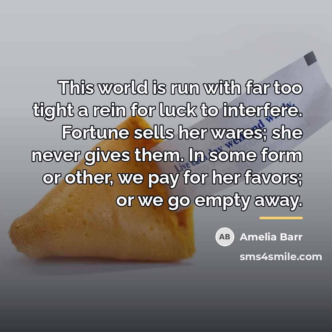 “This world is run with far too tight a rein…” quote by Amelia Barr