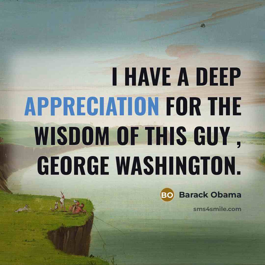 “I have a deep appreciation for the wisdom of this…” quote by Barack Obama
