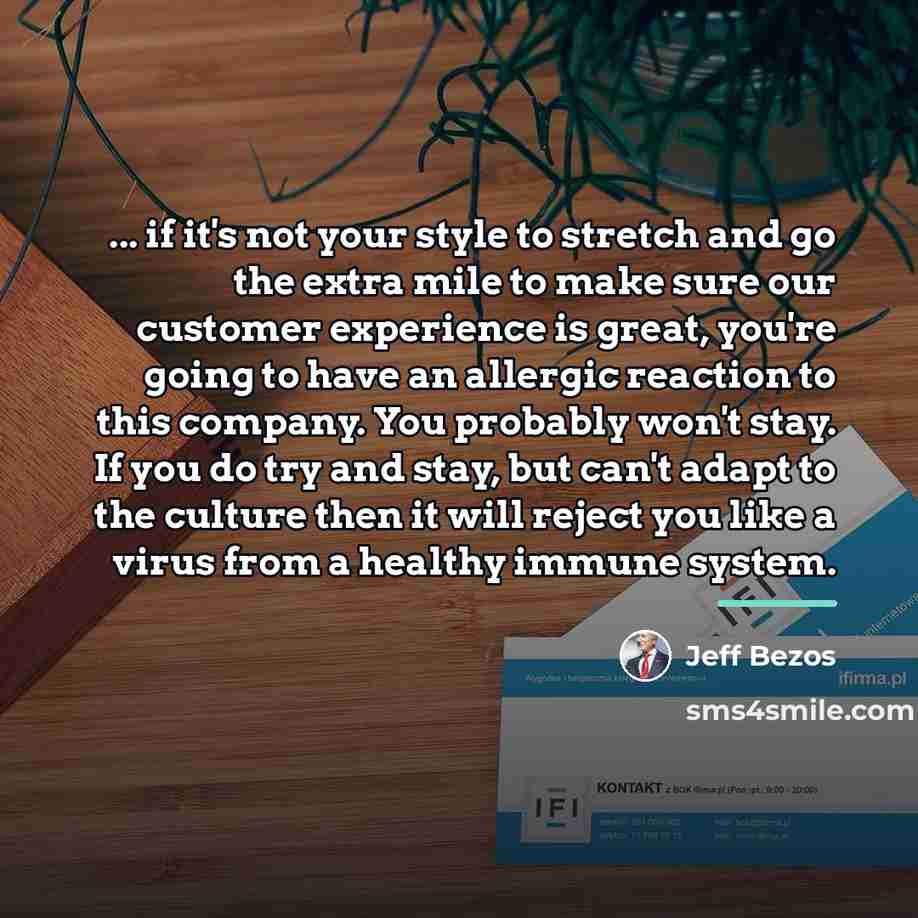 “... if it's not your style to stretch and go…” quote by Jeff Bezos