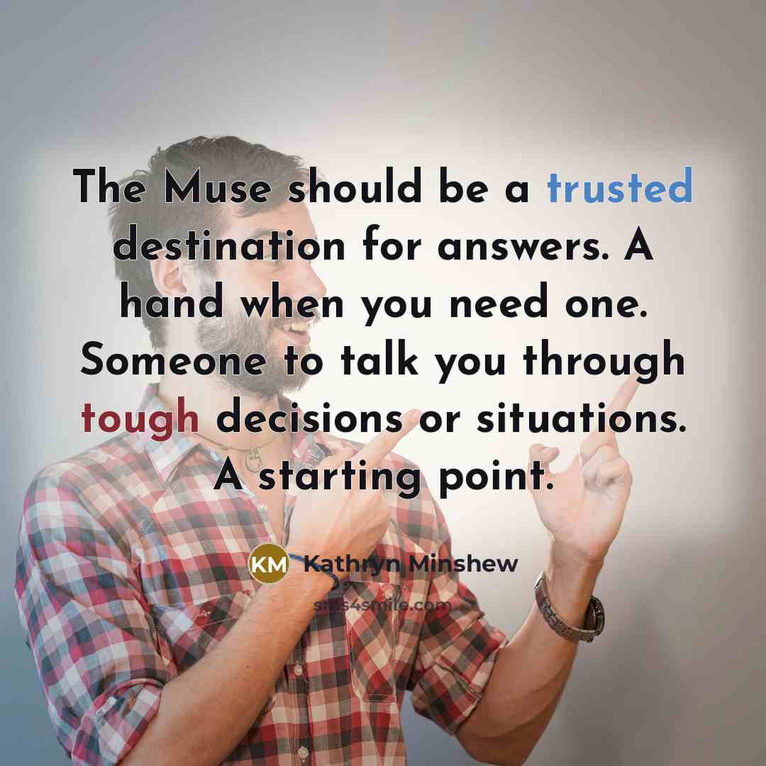 “The Muse should be a trusted destination for answers. A…” quote by Kathryn Minshew