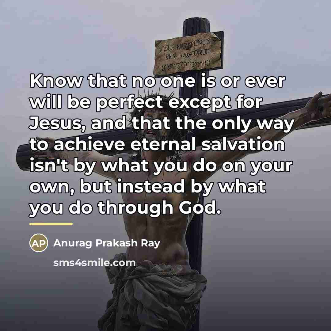 “Know that no one is or ever will be perfect…” quote by Anurag Prakash Ray