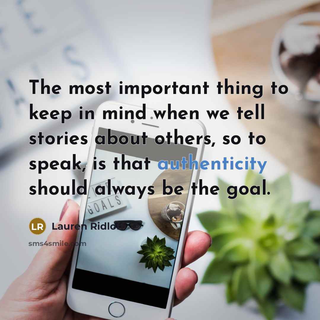 “The most important thing to keep in mind when we…” quote by Lauren Ridloff