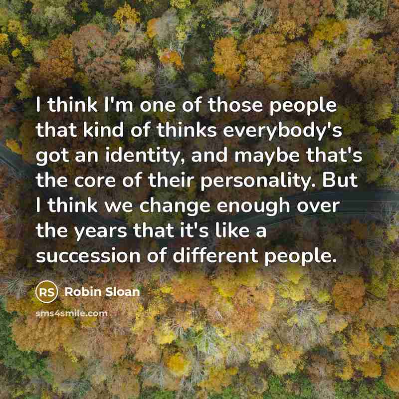 “I think I'm one of those people that kind of…” quote by Robin Sloan