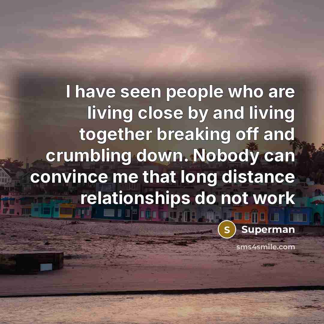 “I have seen people who are living close by and…” quote by Superman