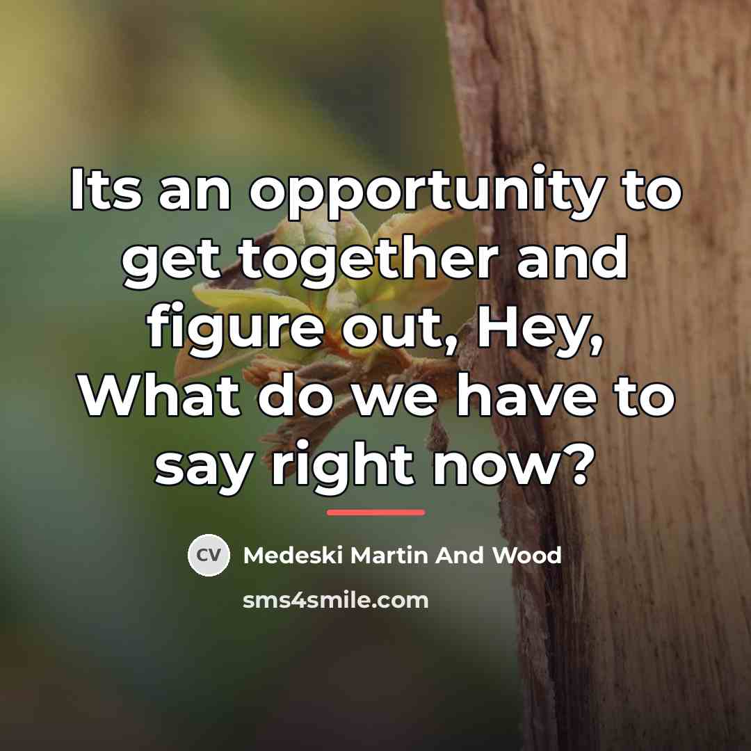 “Its an opportunity to get together and figure out, Hey,…” quote by Medeski Martin And Wood