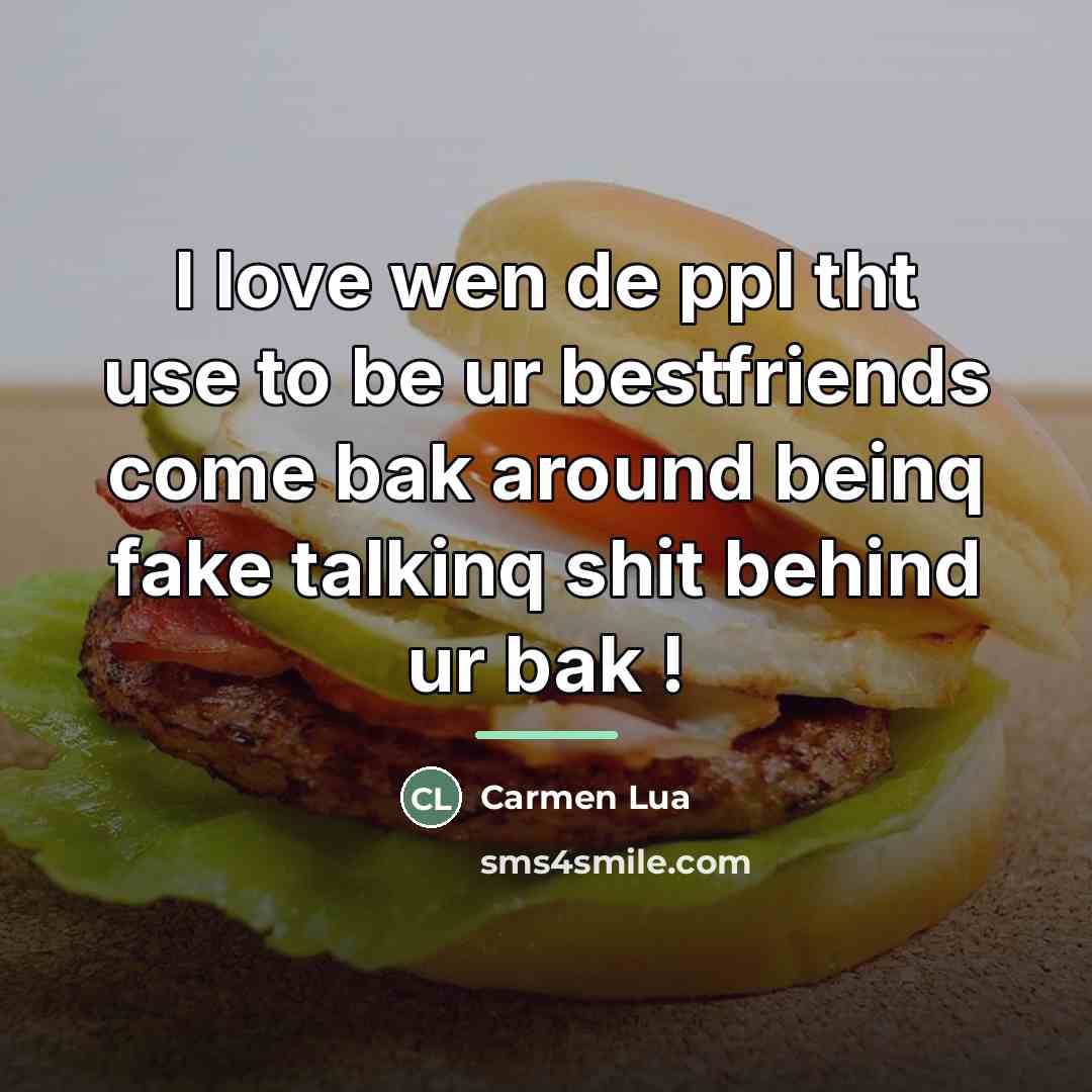 “I love wen de ppl tht use to be ur…” quote by Carmen Lua