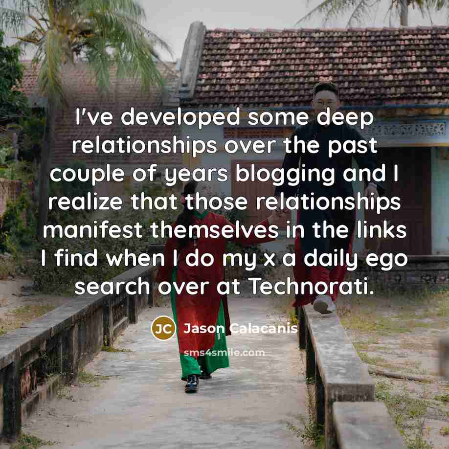 “I've developed some deep relationships over the past couple of…” quote by Jason Calacanis