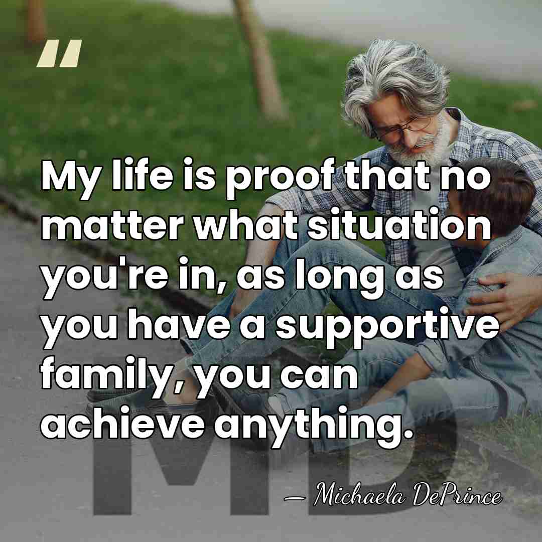 My life is proof that no matter what situation you're in, as&hellip; - Michaela DePrince